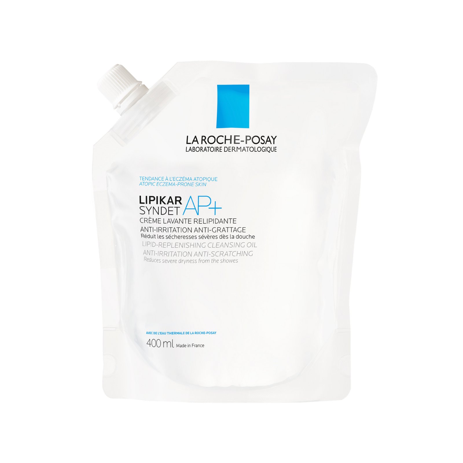 La Roche-Posay Lipikar Syndet AP+ duschkräm Refill 400 ml
