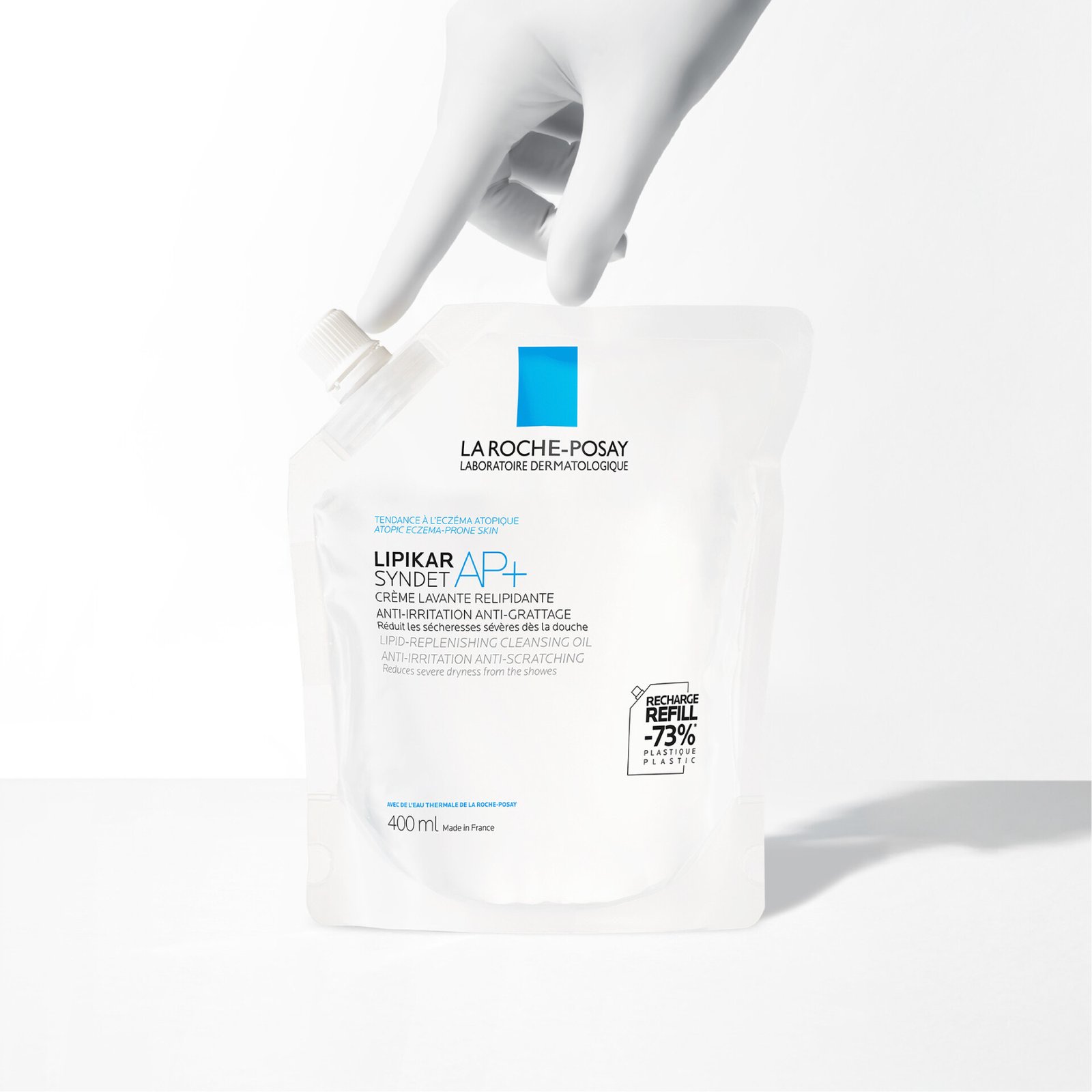 La Roche-Posay Lipikar Syndet AP+ duschkräm Refill 400 ml