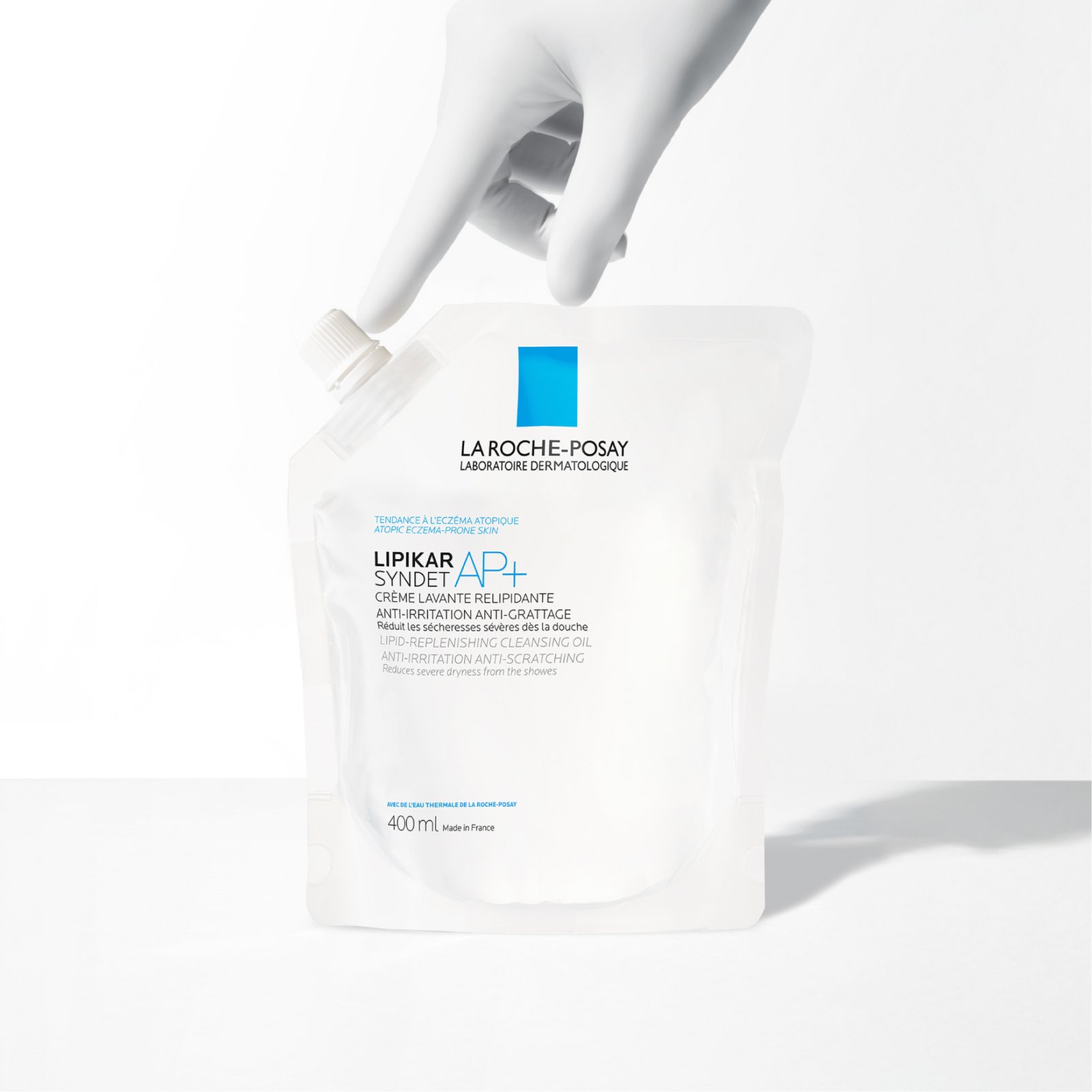 La Roche-Posay Lipikar Syndet AP+ duschkräm Refill 400 ml
