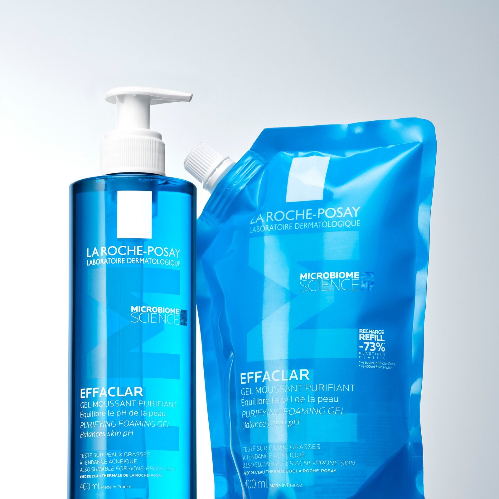 La Roche-Posay Effaclar +M Foam gel Refill 400 ml