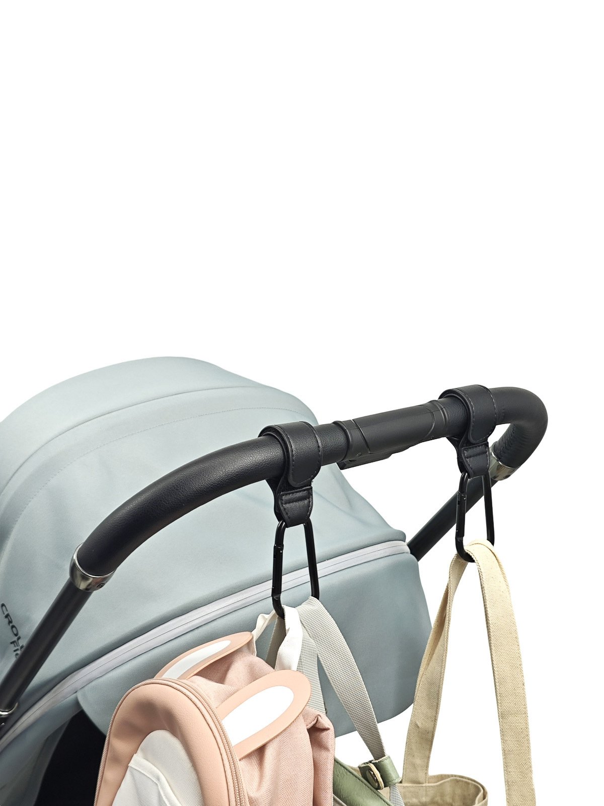 Fresh Kid Barnvagnskrokar svart 2 st
