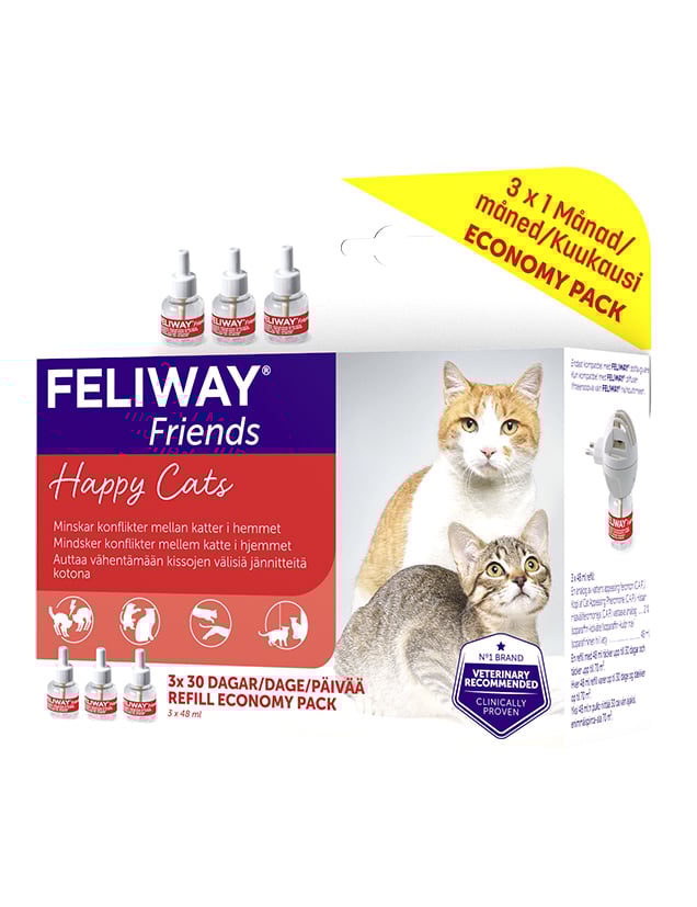 Feliway Friends Refill 3 x 48 ml