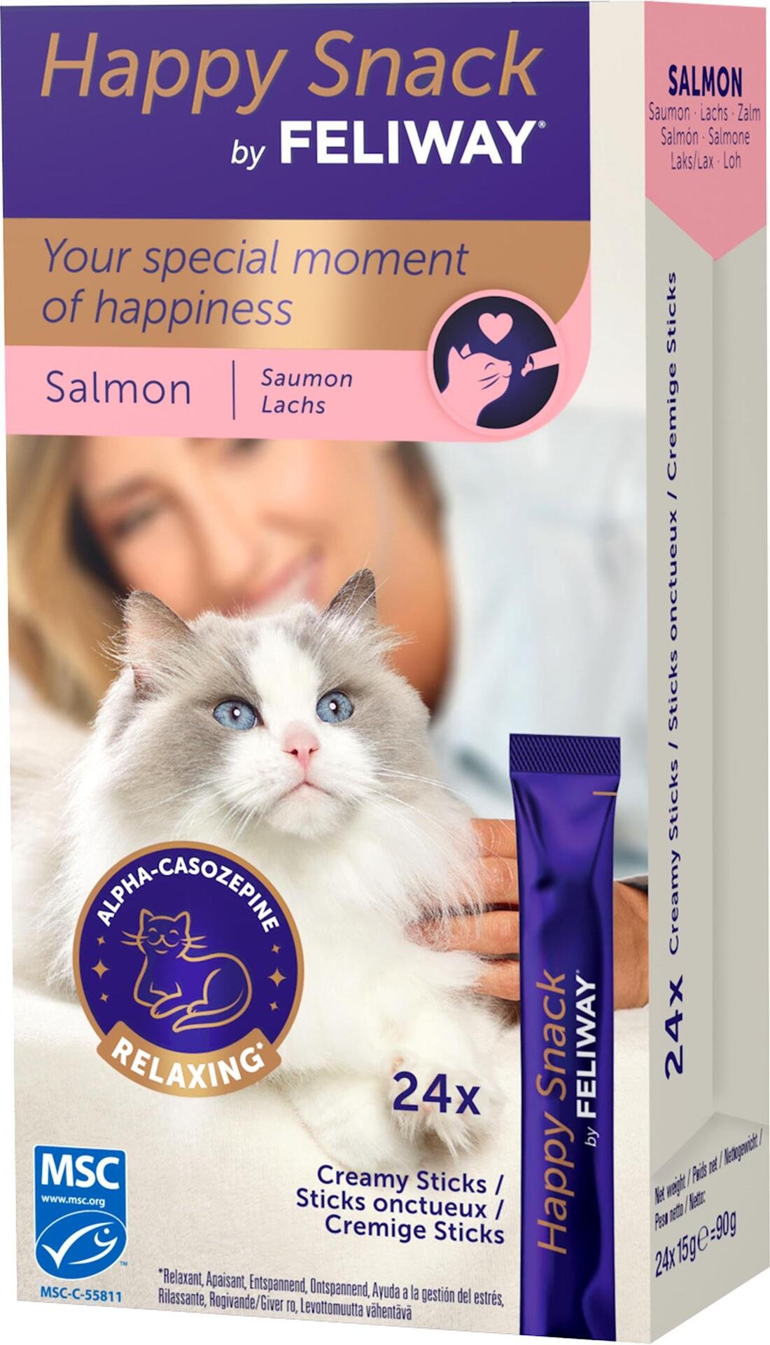 Feliway Happy Snack by Feliway Salmon 24 st