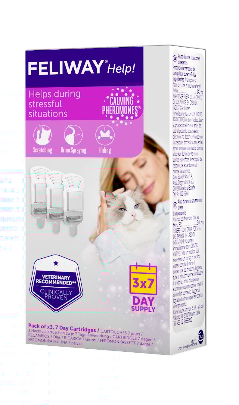 Feliway Help Doftgivare Refill 3-pack