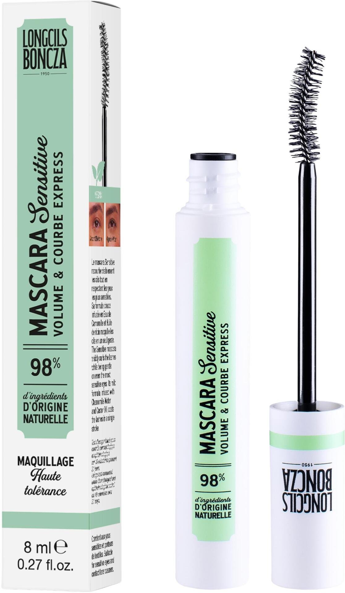 Vitry Mascara Sensitive Noir 8 ml