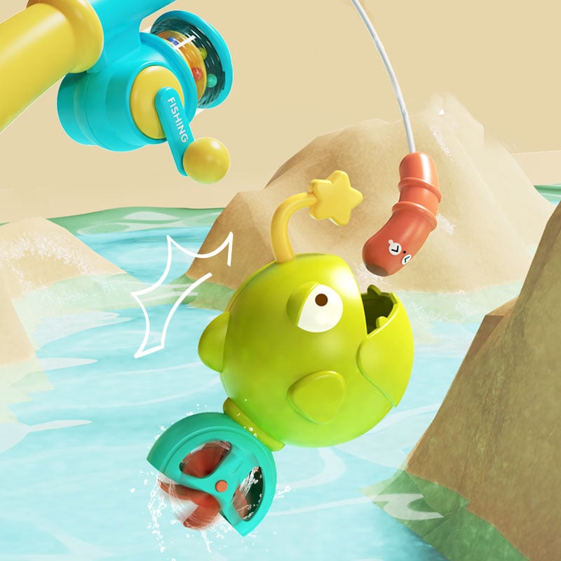 Fresh Kid Tub Fun Badlek Fiskeset 4 delar