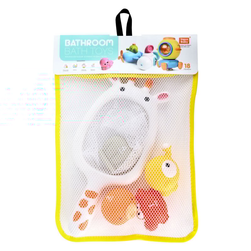 Fresh Kid Tub Fun Badlek Fiskeset Giraff 5 delar