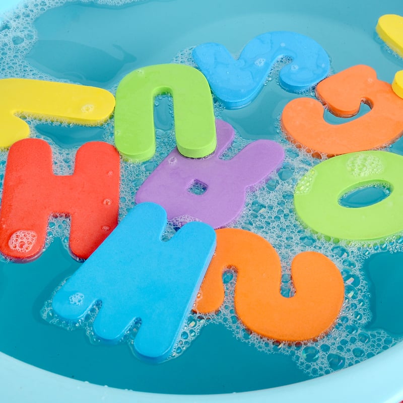 Fresh Kid Tub Fun Badlek Siffror och Bokstäver 36st