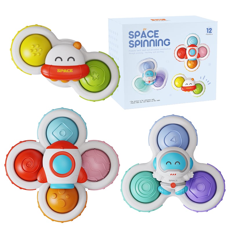 Fresh Kid Spinner toys Space 3 st