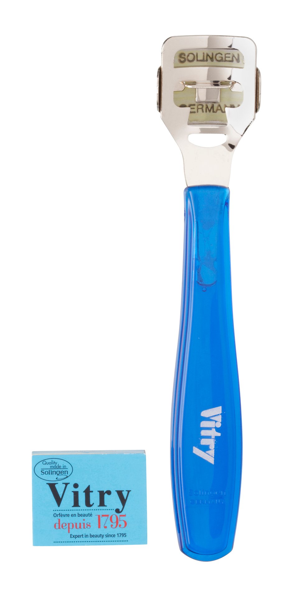 Vitry Corn Callus Cutter Fotförhårdnadshyvel + 10 Extra Blad 1 st