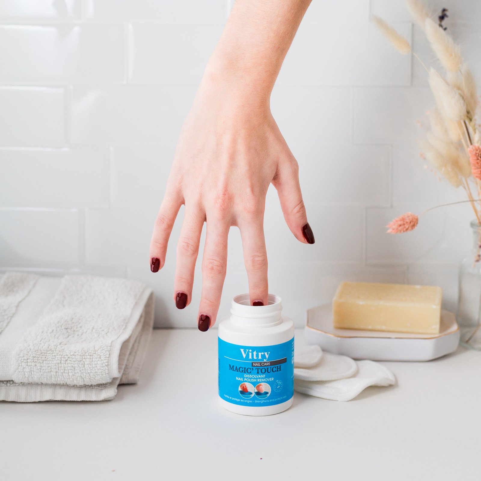 Vitry Nail Polish Remover Magic Touch Nagellacksremover 75 ml