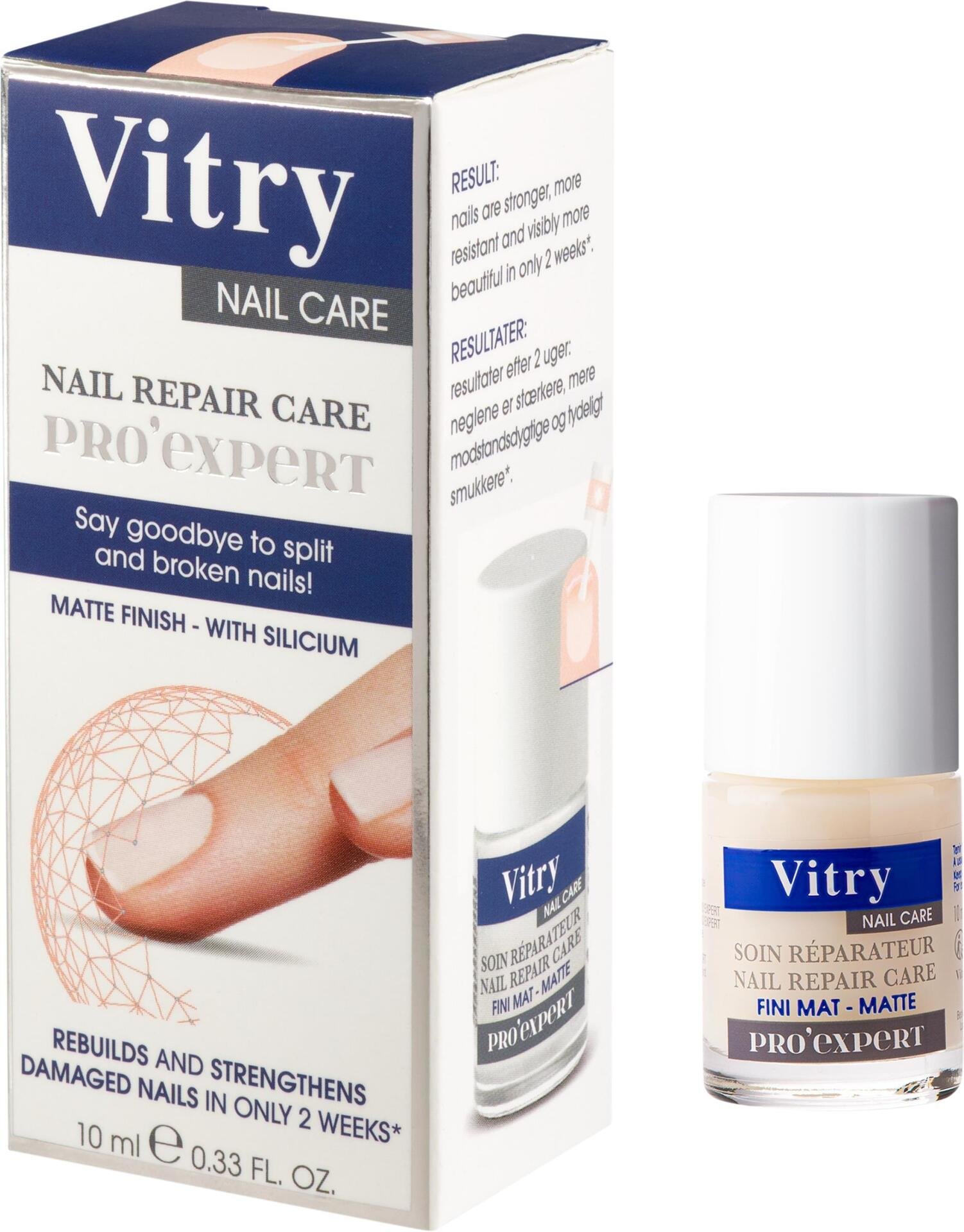 Vitry Nail Repair Care Pro Expert Matte Finish Nagelvård 10 ml
