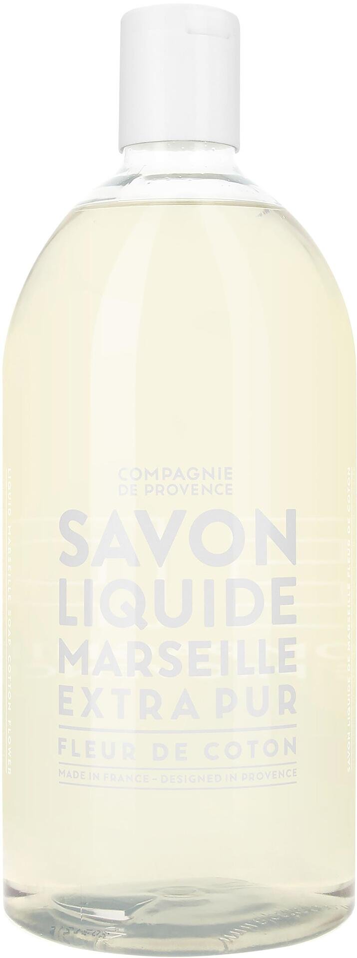 Compagnie De Provence Liquid Marseille Soap Refill Cotton Flower 1 liter