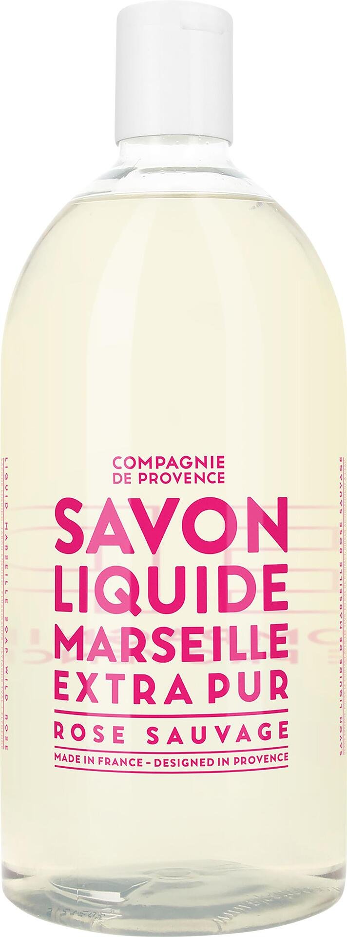 Compagnie De Provence Liquid Marseille Soap Refill Wild Rose 1 liter