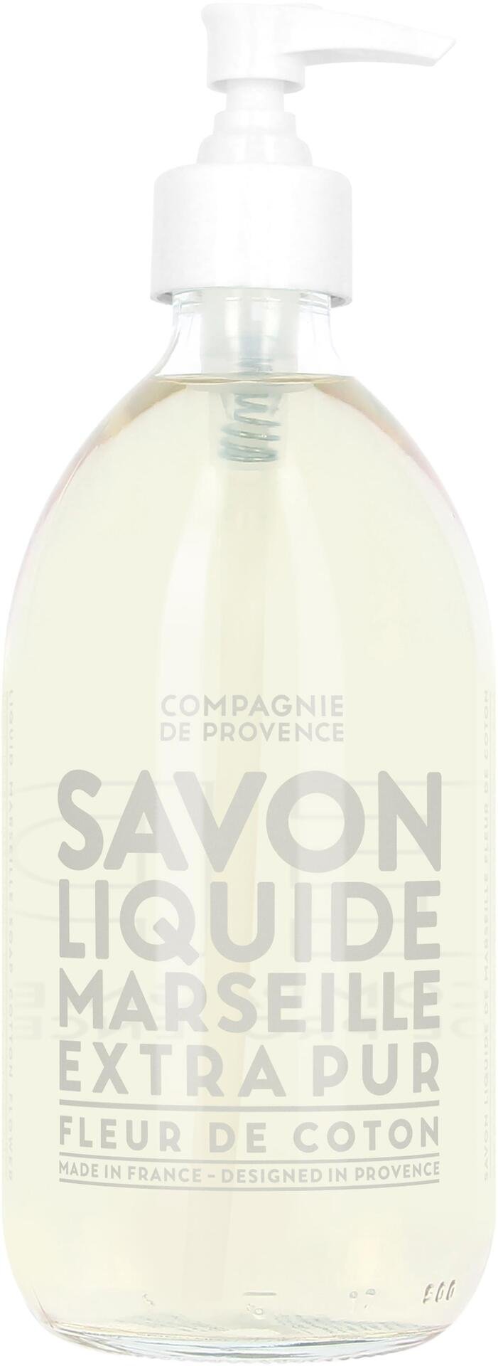 Compagnie De Provence Liquid Marseille Soap Cotton Flower 495 ml