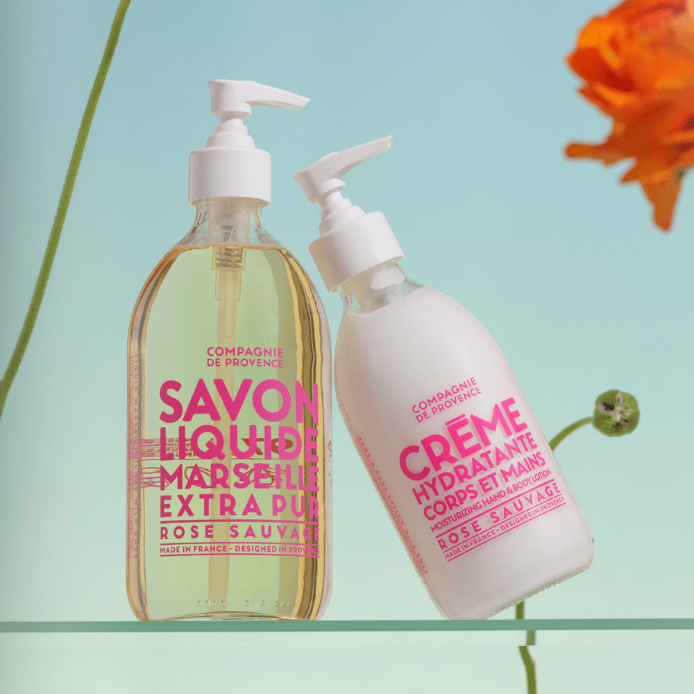 Compagnie De Provence Moisturizing Hand & Body Lotion Wild Rose 300 ml