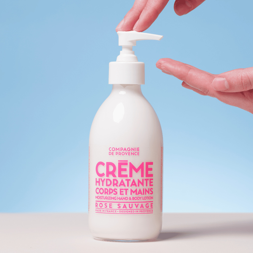 Compagnie De Provence Moisturizing Hand & Body Lotion Wild Rose 300 ml