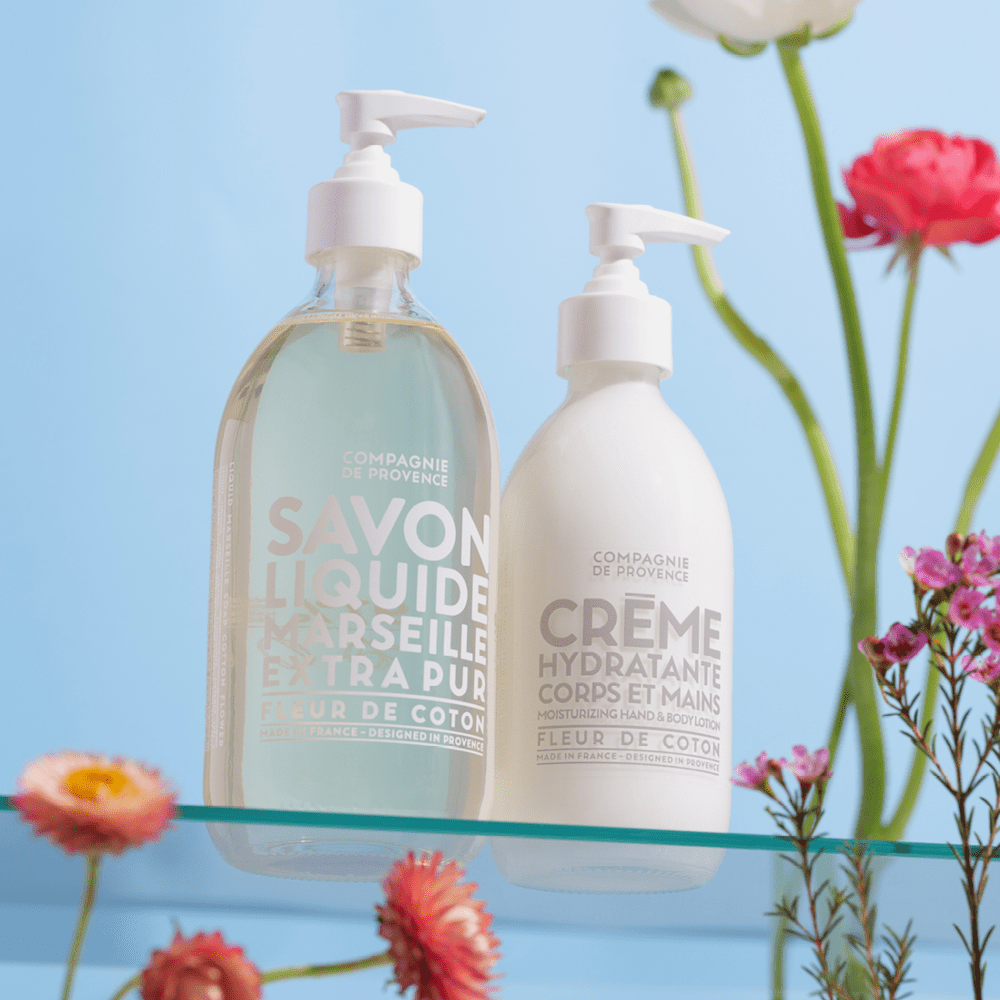 Compagnie De Provence Moisturizing Hand & Body Lotion Cotton Flower 300 ml