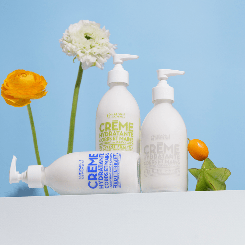 Compagnie De Provence Moisturizing Hand & Body Lotion Cotton Flower 300 ml