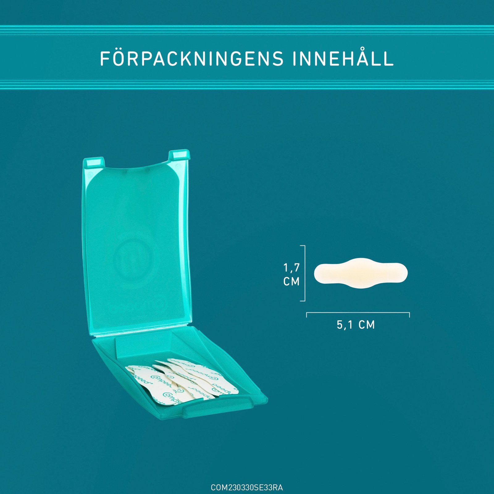 Compeed Skavsårsplåster On Toes 8 st