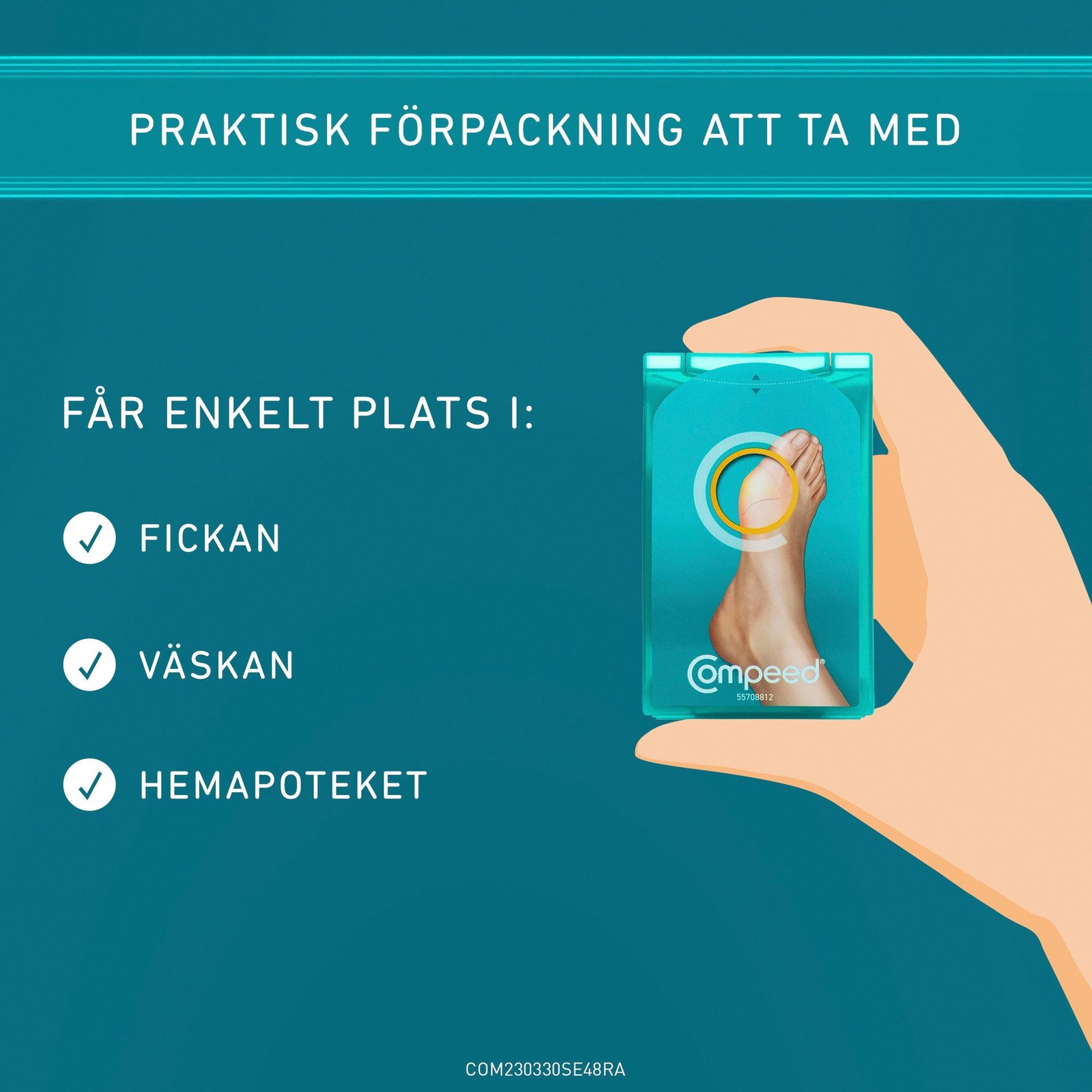 Compeed Plåster för behandling av hallux valgus 5 st