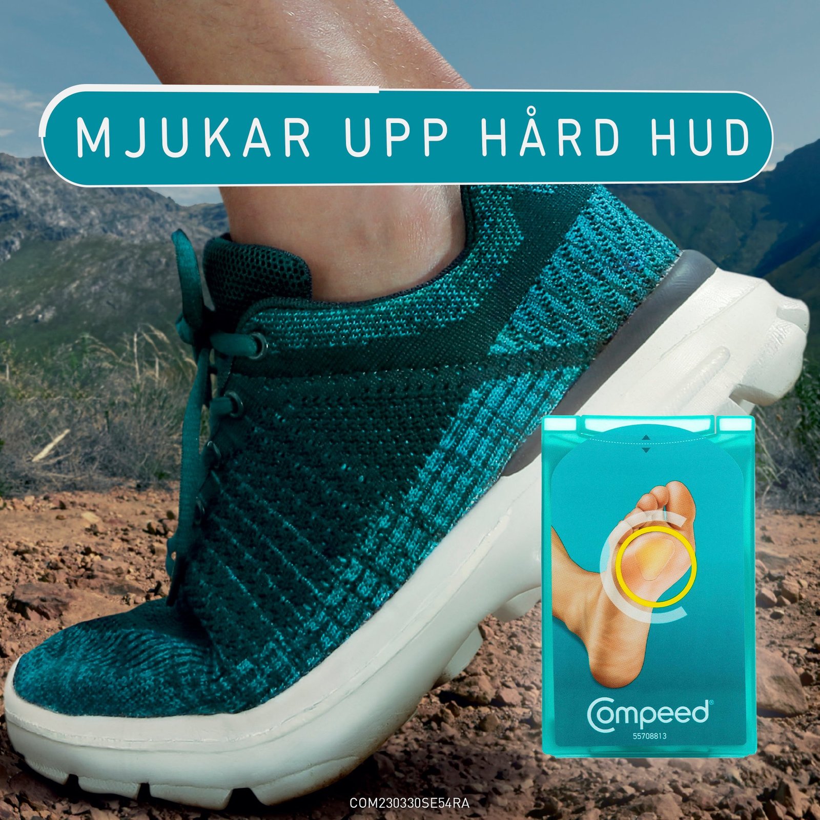 Compeed Plåster för behandling av hård hud 6 st