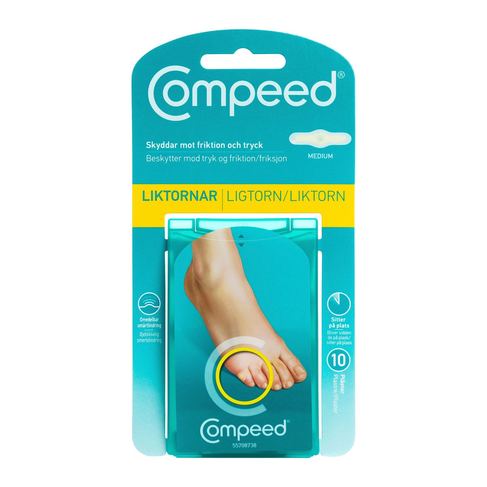 Compeed Liktornar 10 st