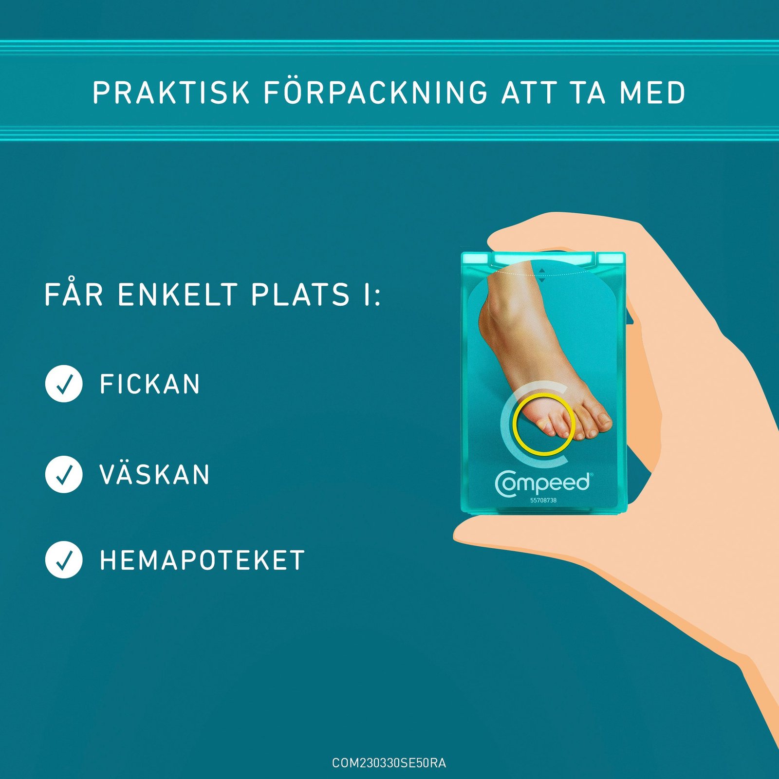 Compeed Liktornar 10 st