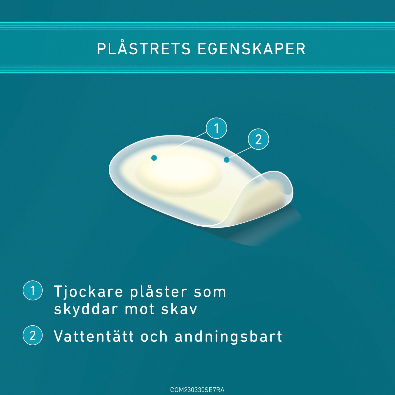 Compeed Plåster för behandling av blåsor fotsula 5 st