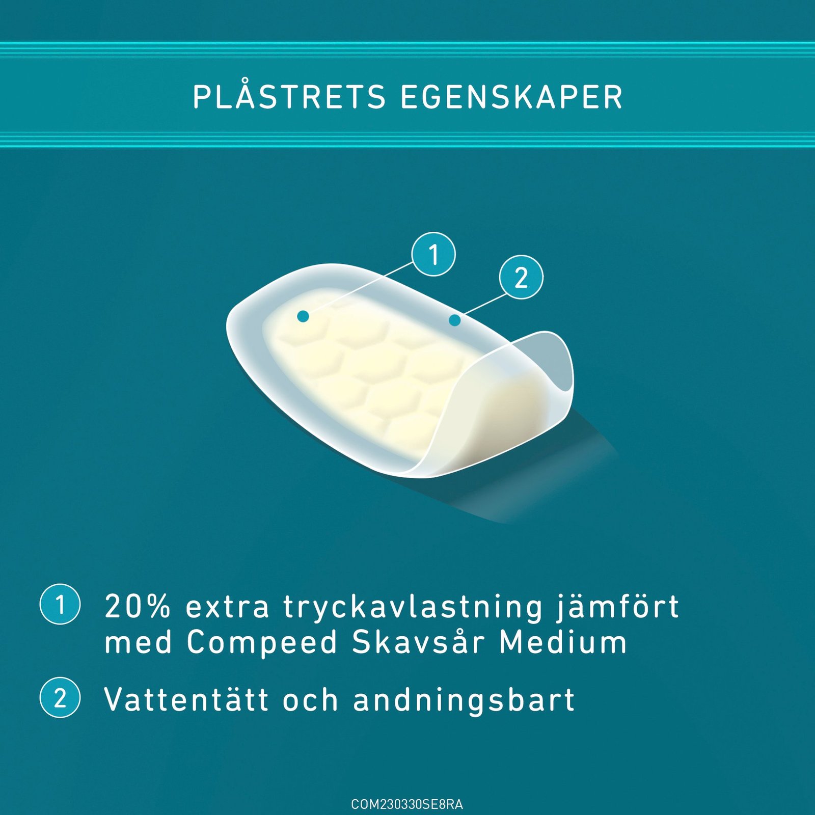 Compeed Skavsårsplåster Extreme 5 st
