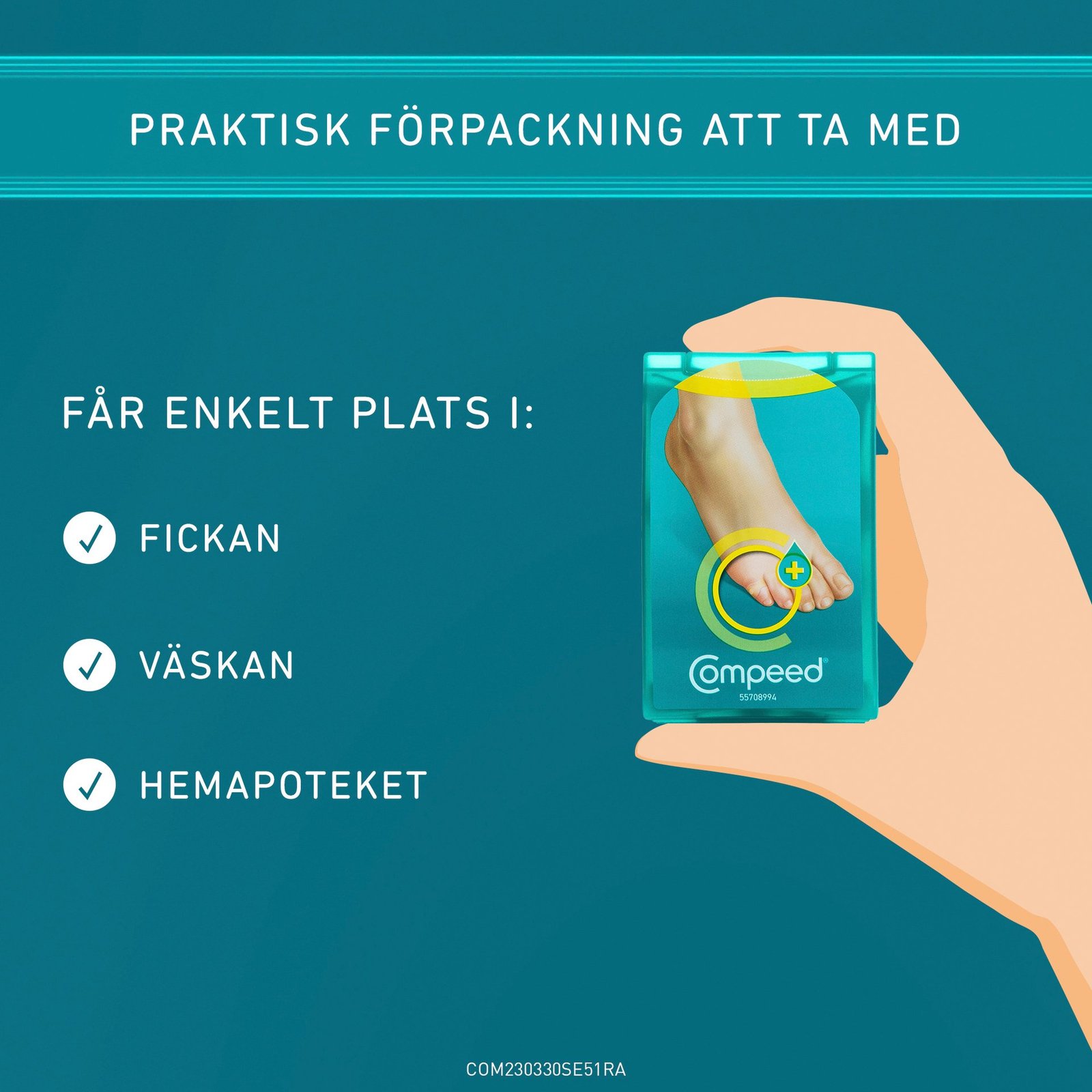 Compeed Liktornsplåster Moisturising 6 st