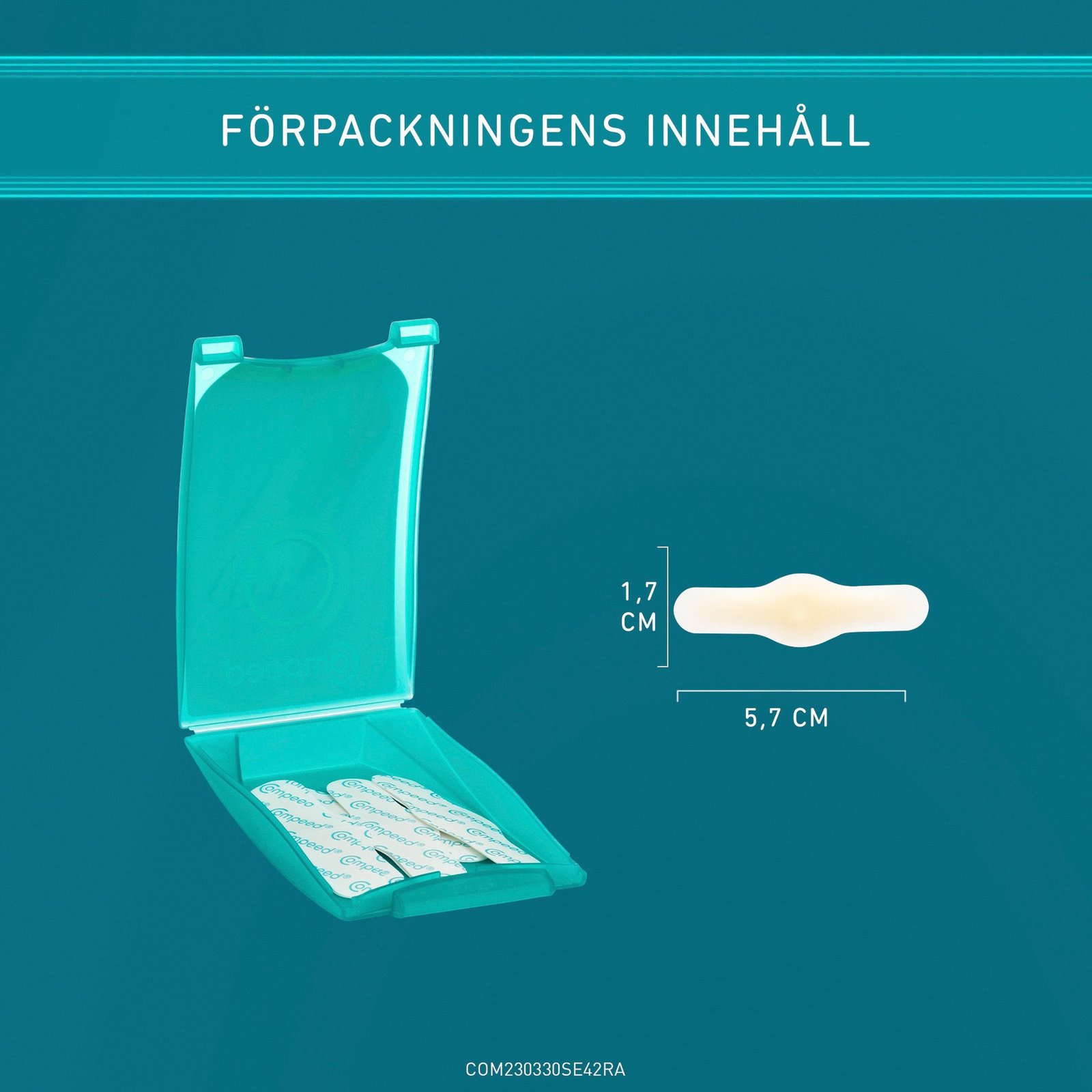 Compeed Liktornsplåster Moisturising 6 st