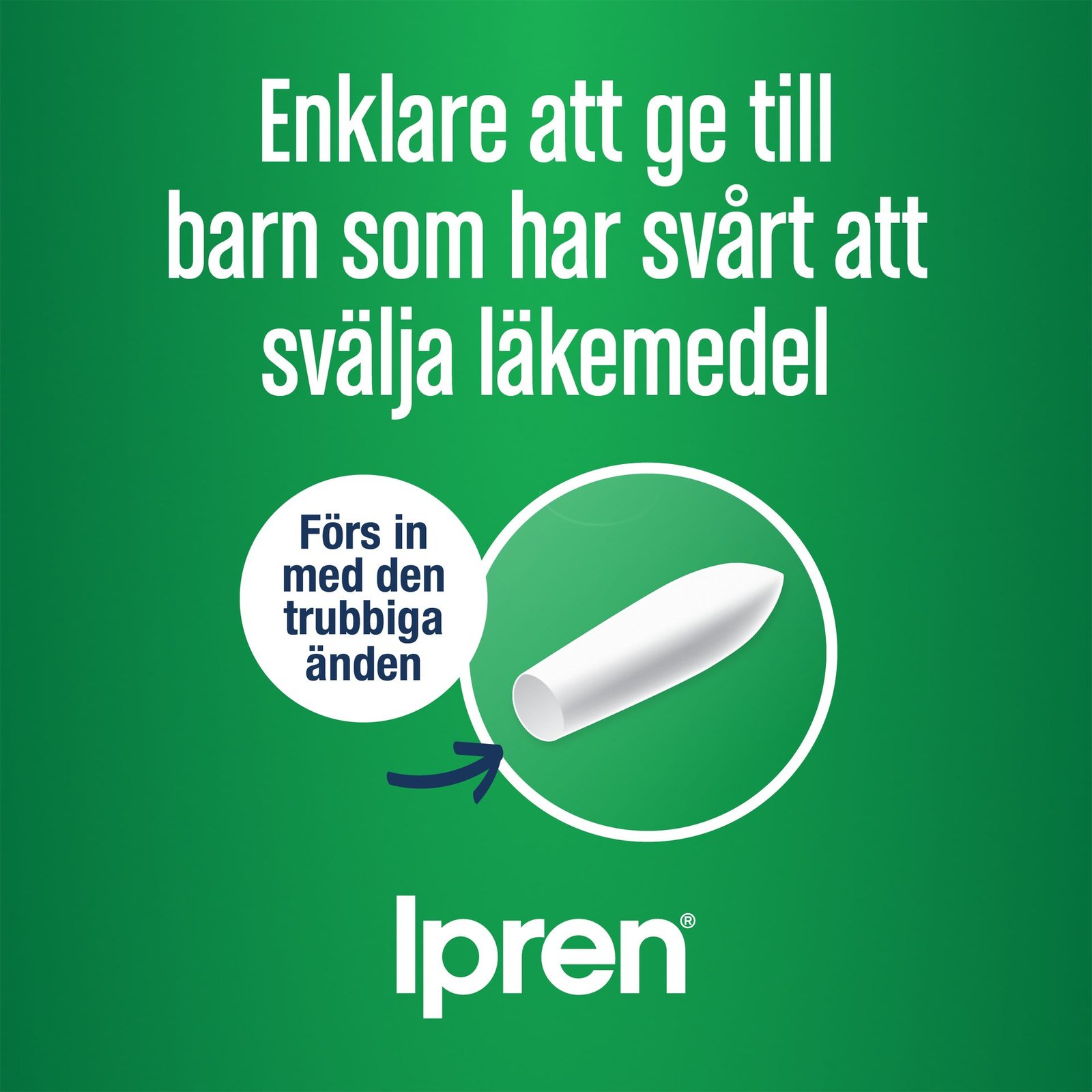 Ipren suppositorium 60mg 10 suppositorier