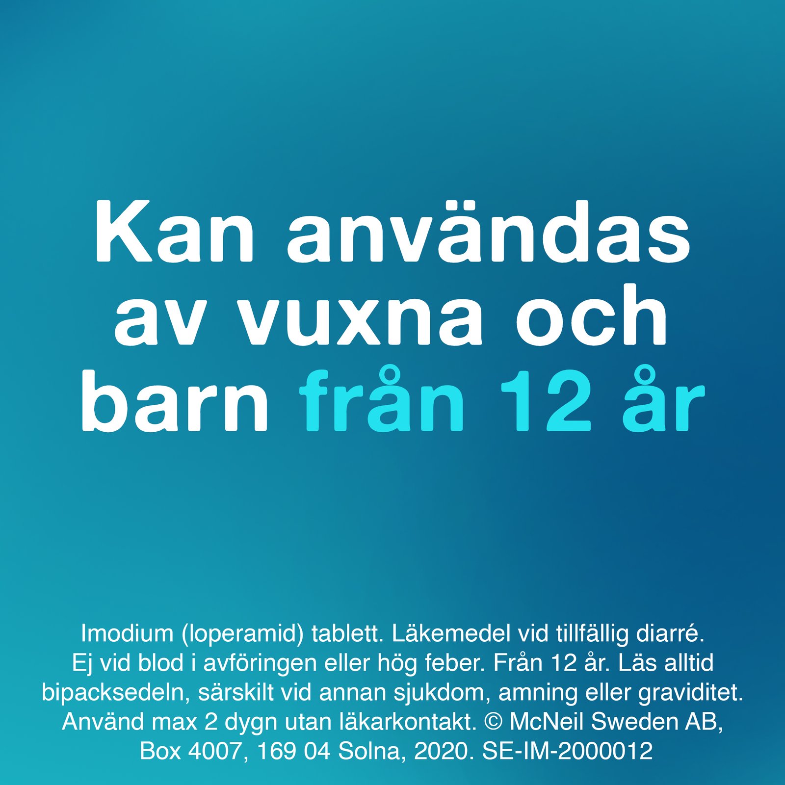 Imodium tabletter 2mg, 16 st