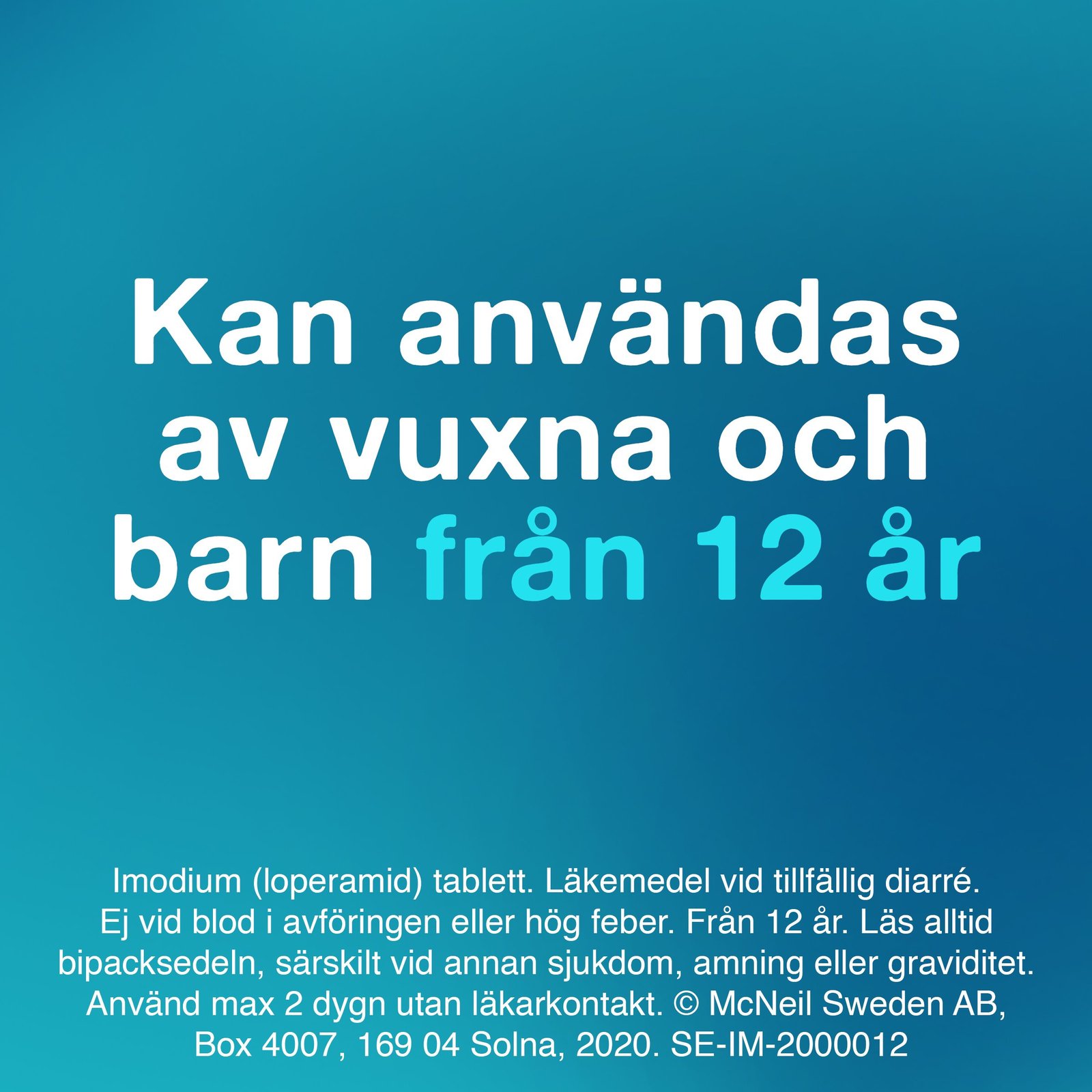 Imodium tabletter 2mg, 16 st
