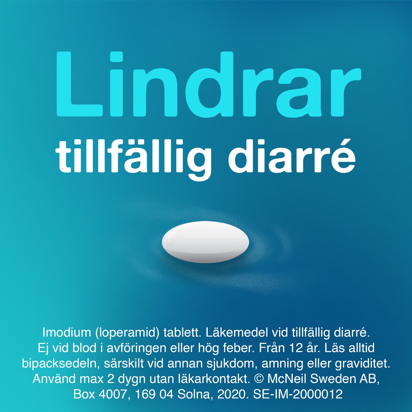 Imodium tabletter 2mg, 16 st