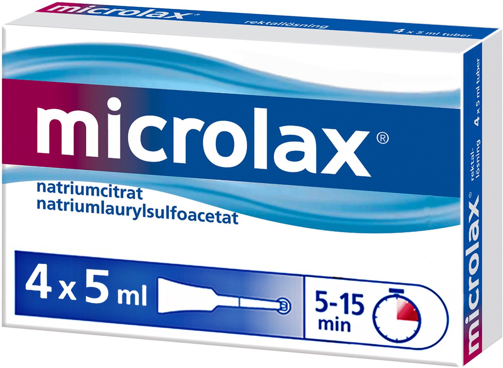 Microlax Mikrolavemang 5 ml 4 st