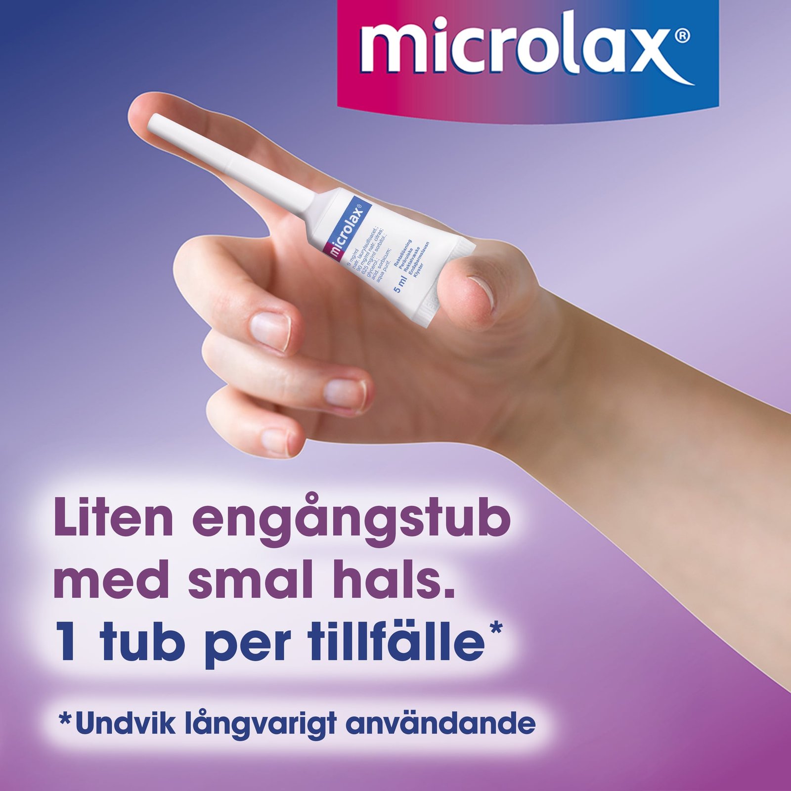 Microlax Microlavemang 5ml 50 st