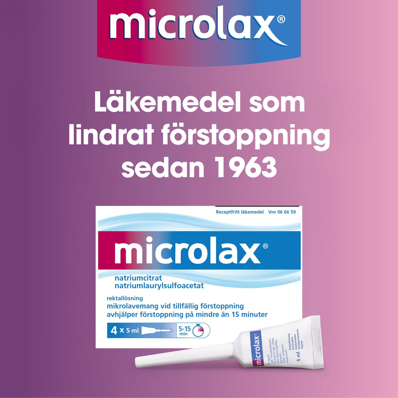 Microlax Microlavemang 5ml 50 st