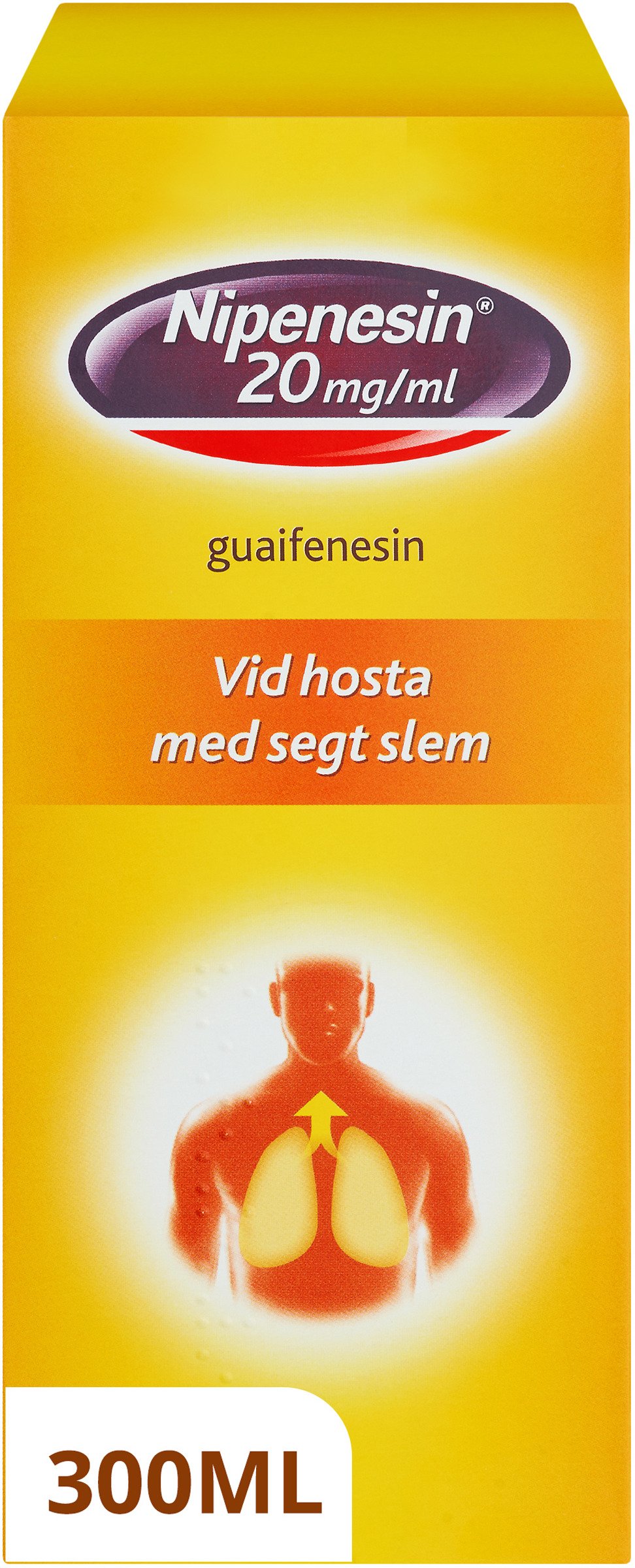 Nipenesin Sirap 20 mg/ml, 300 ml