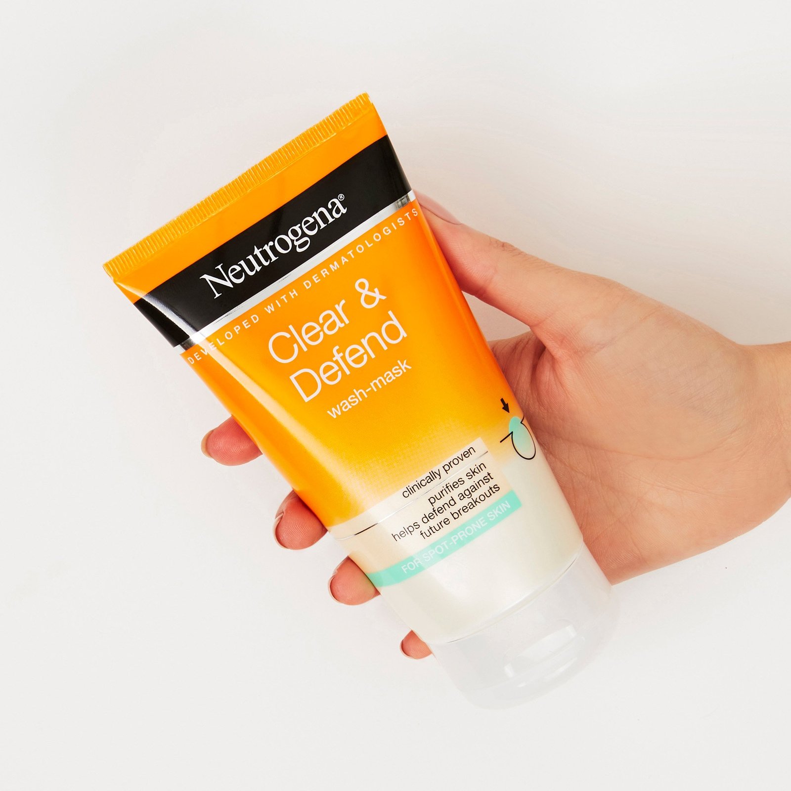 Neutrogena Clear & Defend Wash-Mask 150 ml