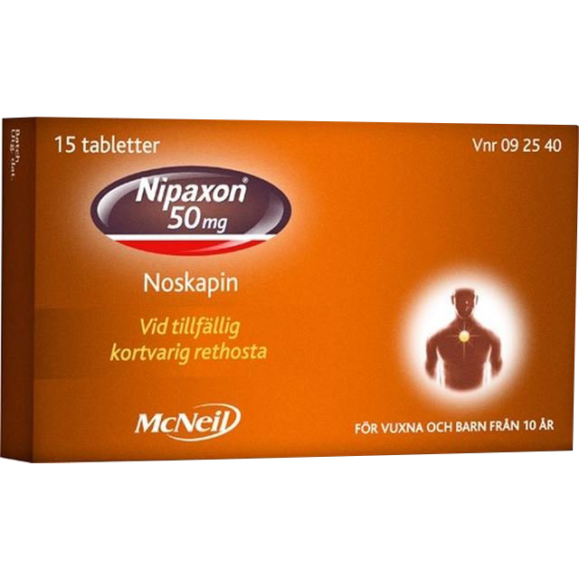 Nipaxon 50mg 15 tabletter