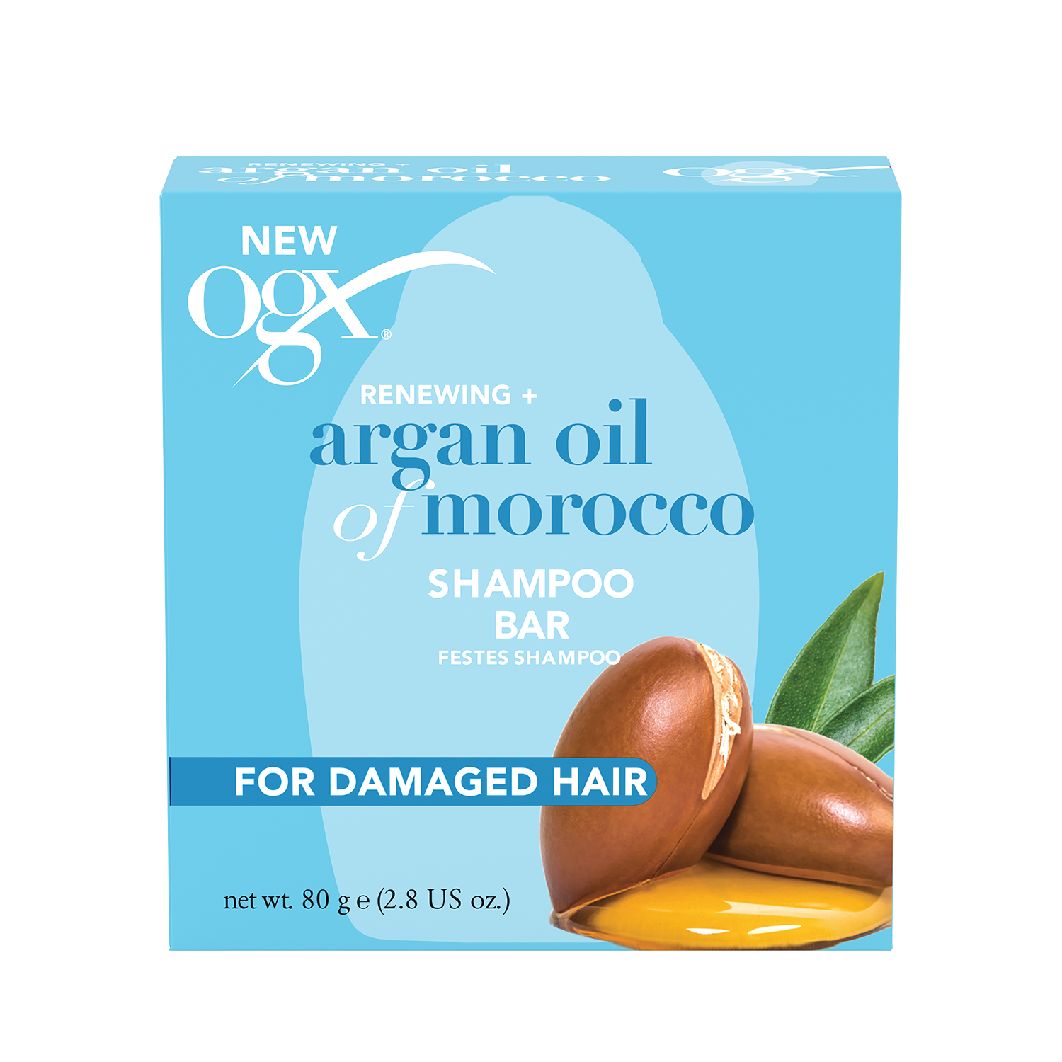 OGX Argan Shampoo Bar 80g