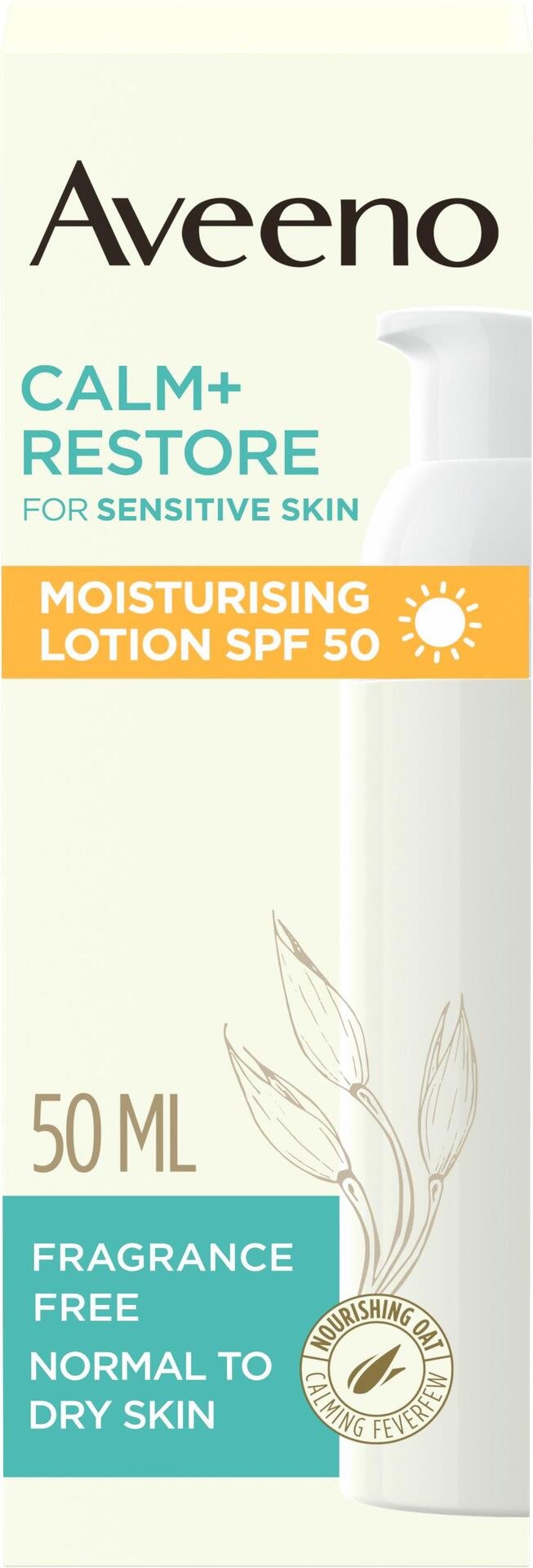Aveeno Calm Moisture Lotion SPF 50