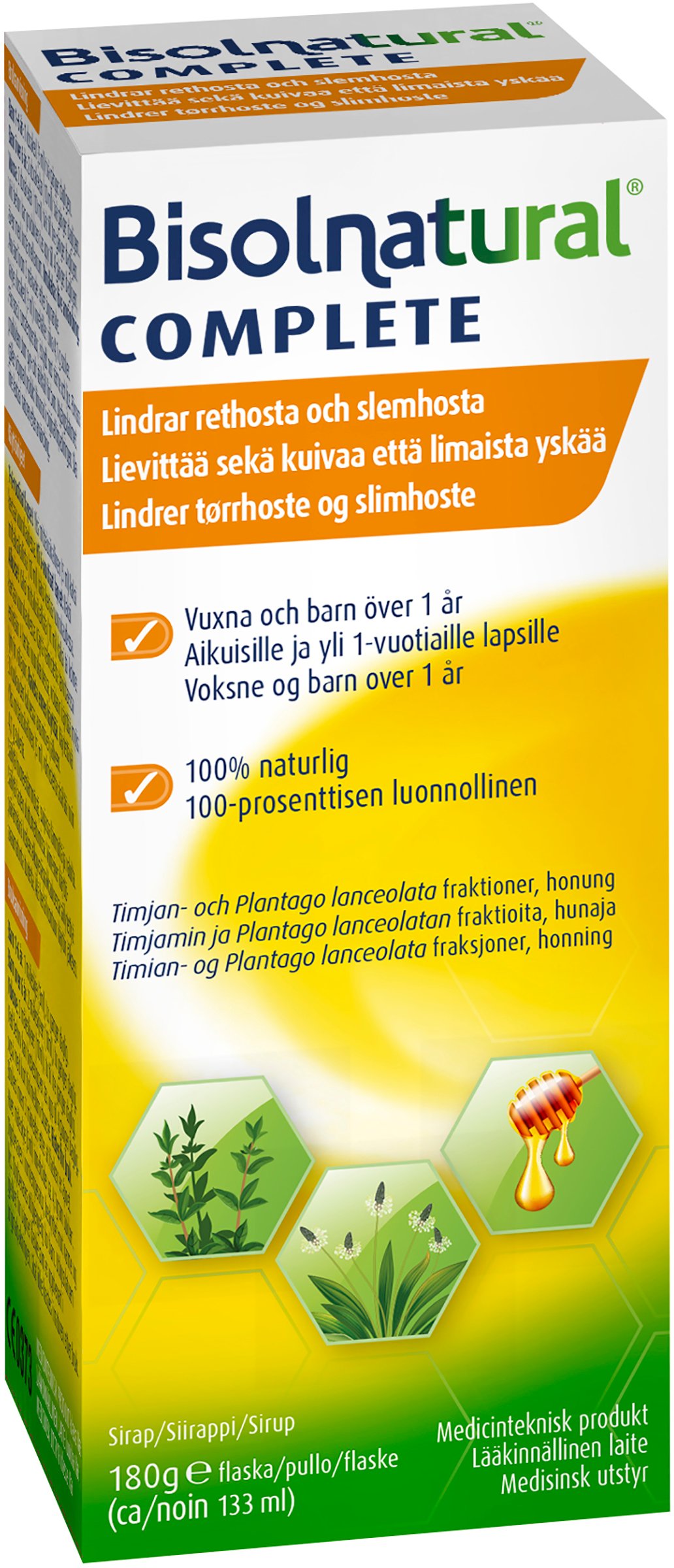Bisolnatural Complete 133 ml