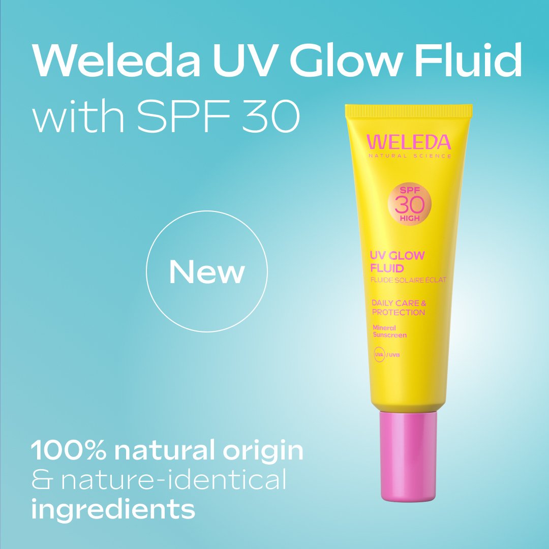 Weleda UV Glow Fluid Daily Care & Protection SPF 30
