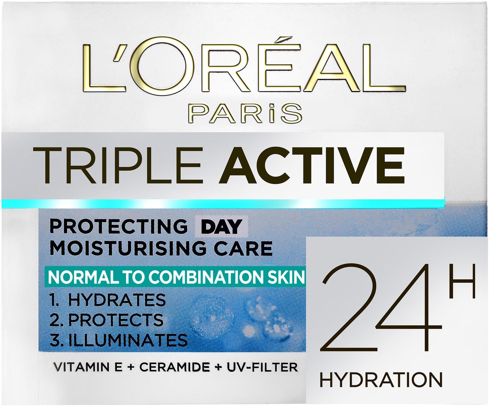 L'Oréal Triple-Active Protecting Daycream 24h Normal-Combination skin