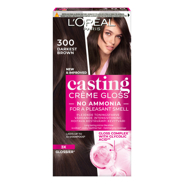 L'Oréal Paris Casting Creme Gloss 300 Darkest Brown