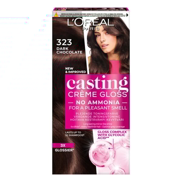 L'Oréal Paris Casting Creme Gloss 323 Dark Chocolate