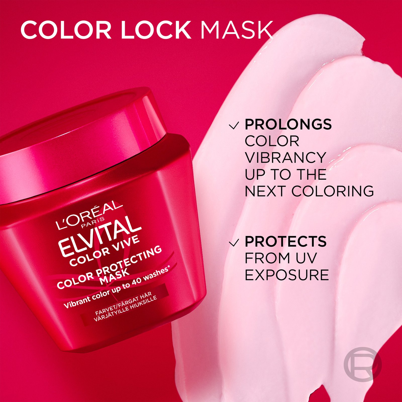 L'Oréal Paris Elvital Color Vive Color Protection Mask 300 ml